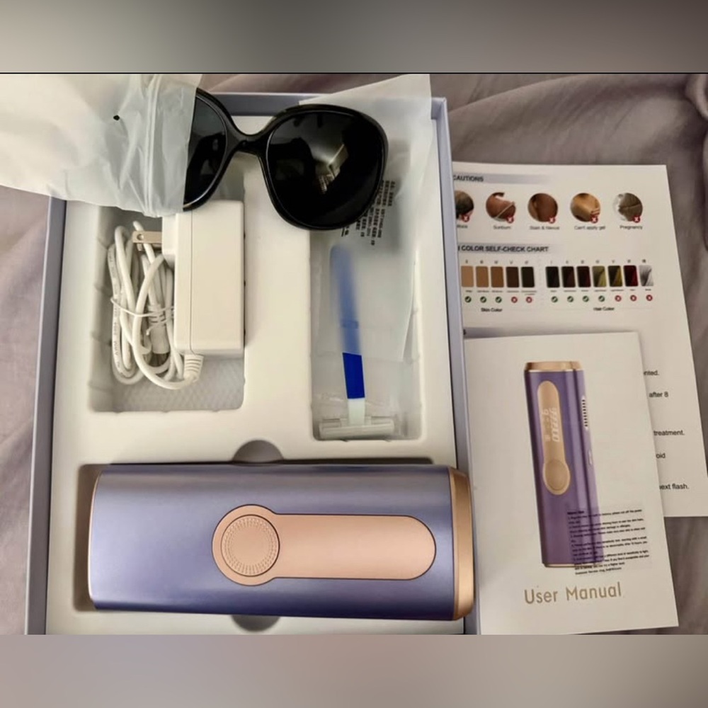 Purple Hair Removal Device - Picture 2 of 7
